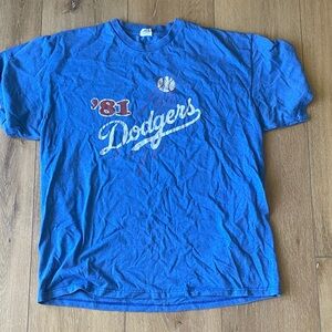PRICED TO SELL  
Delta Los Angeles Dodgers '81 Blue Graphic Tee